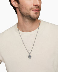 Petrvs® Scarab Amulet in Sterling Silver, 24mm