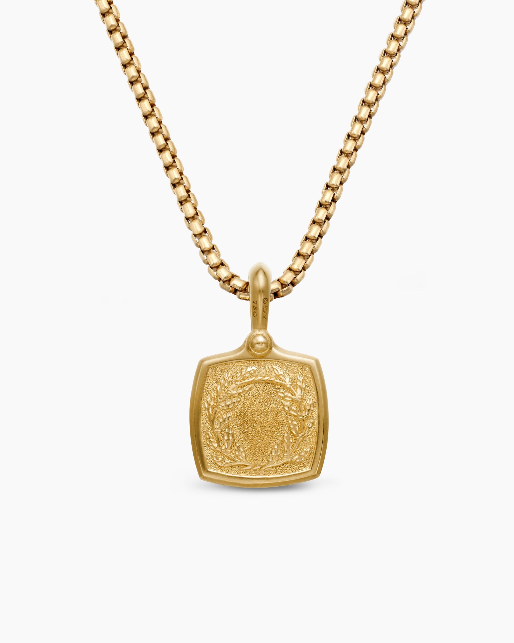 Petrvs® Horse Amulet in 18K Yellow Gold, 19mm