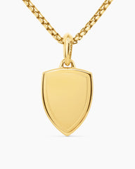 St. Michael Amulet in 18K Yellow Gold, 26mm