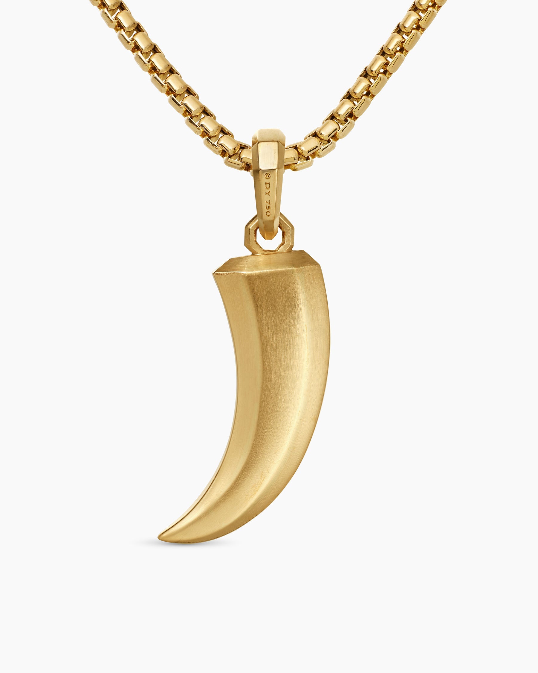 Claw Amulet in 18K Yellow Gold, 30mm