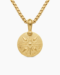 Petrvs® Lion Amulet in 18K Yellow Gold, 19.3mm
