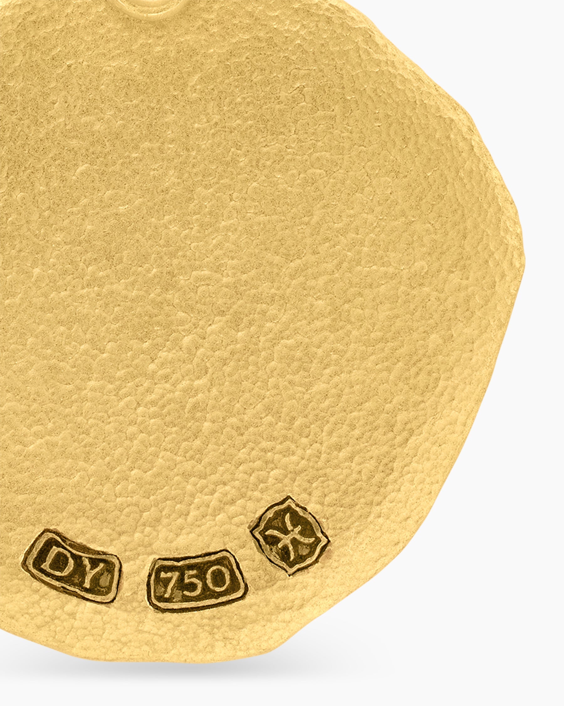 Pisces Amulet in 18K Yellow Gold, 17mm