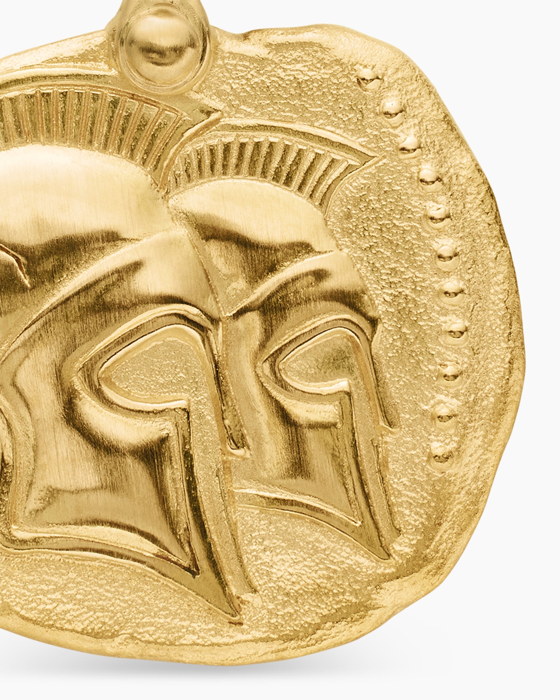 Gemini Amulet in 18K Yellow Gold, 17mm