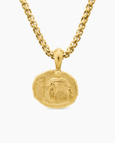 Cancer Amulet in 18K Yellow Gold, 17mm