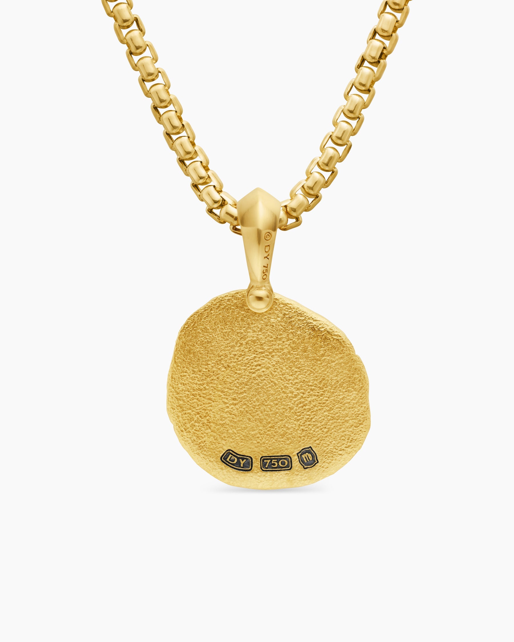 Virgo Amulet in 18K Yellow Gold, 17mm