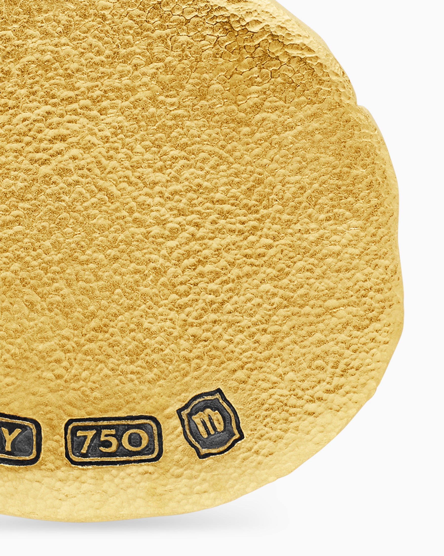 Virgo Amulet in 18K Yellow Gold, 17mm