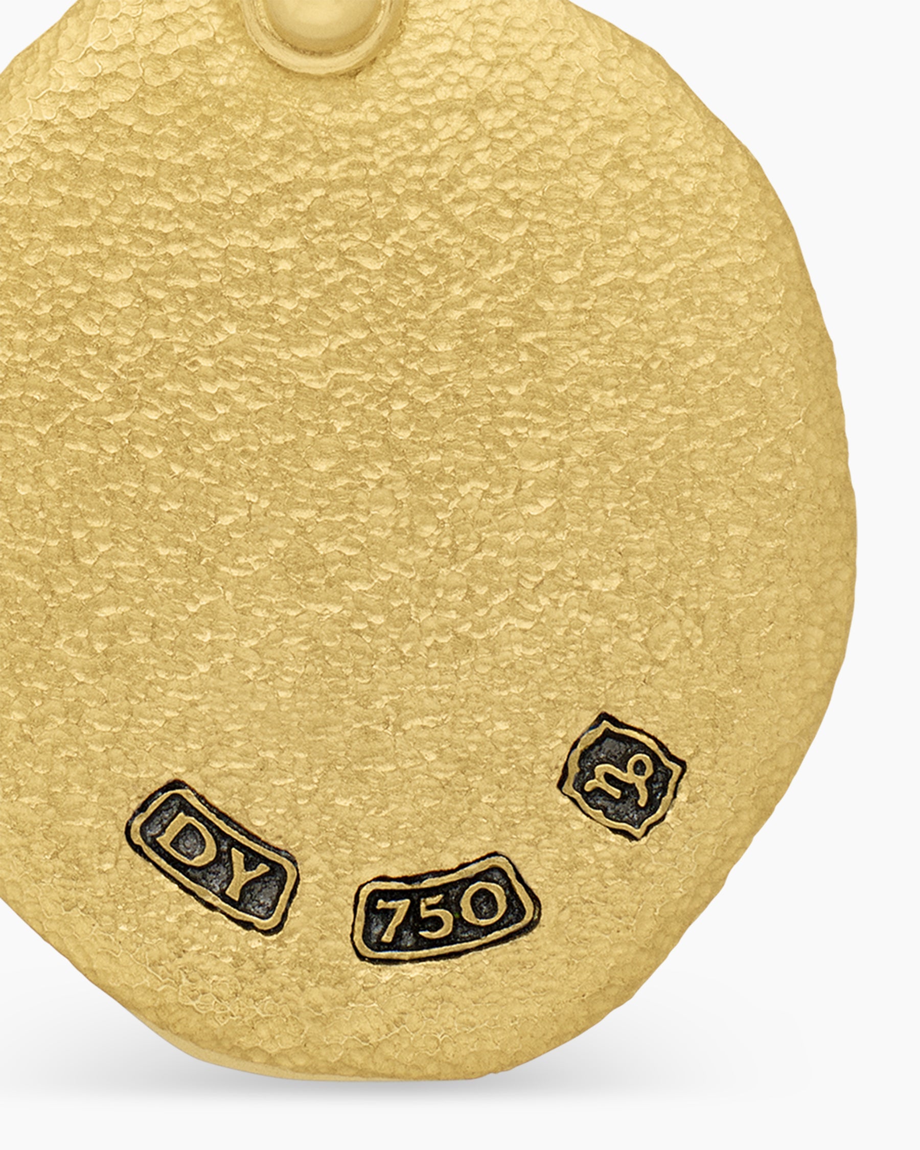Capricorn Amulet in 18K Yellow Gold, 17mm