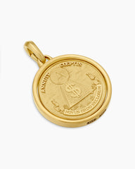 Currency Duality Amulet in 18K Yellow Gold, 24mm