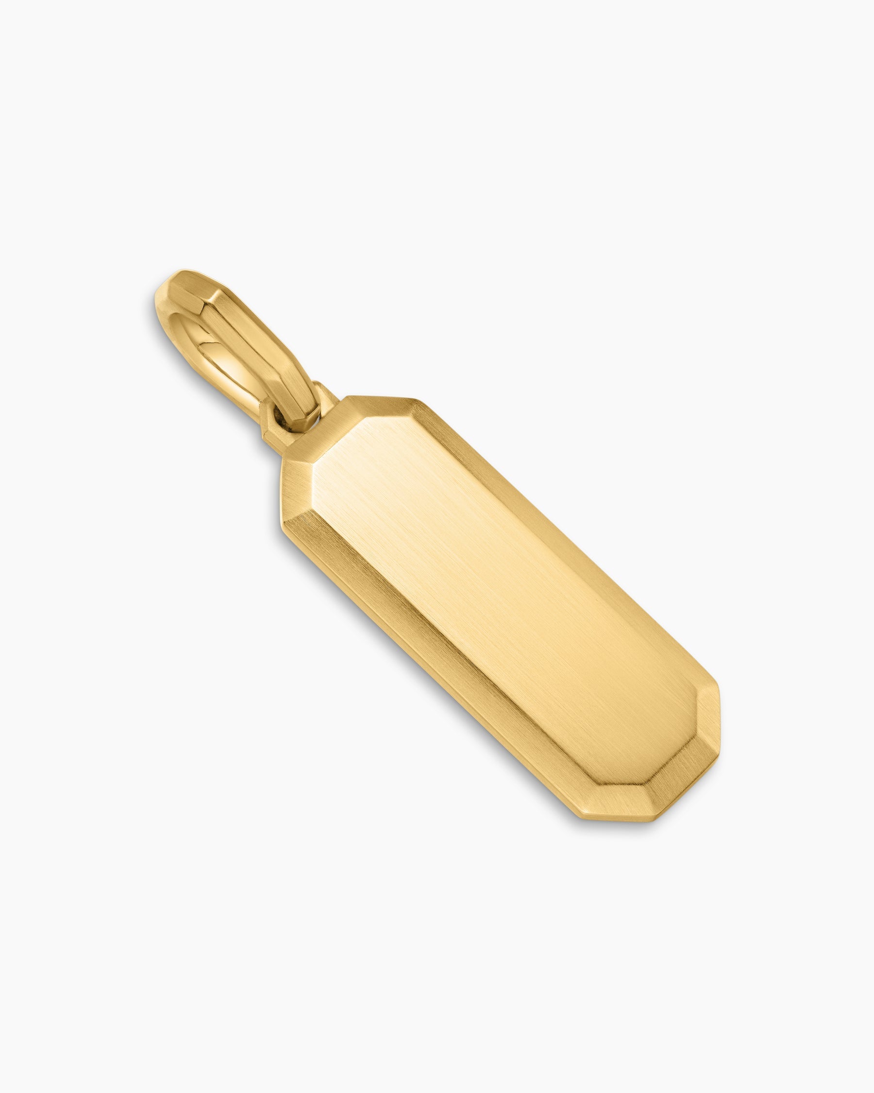 Streamline® Amulet in 18K Yellow Gold, 28mm