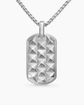 Pyramid Tag in Sterling Silver, 35mm