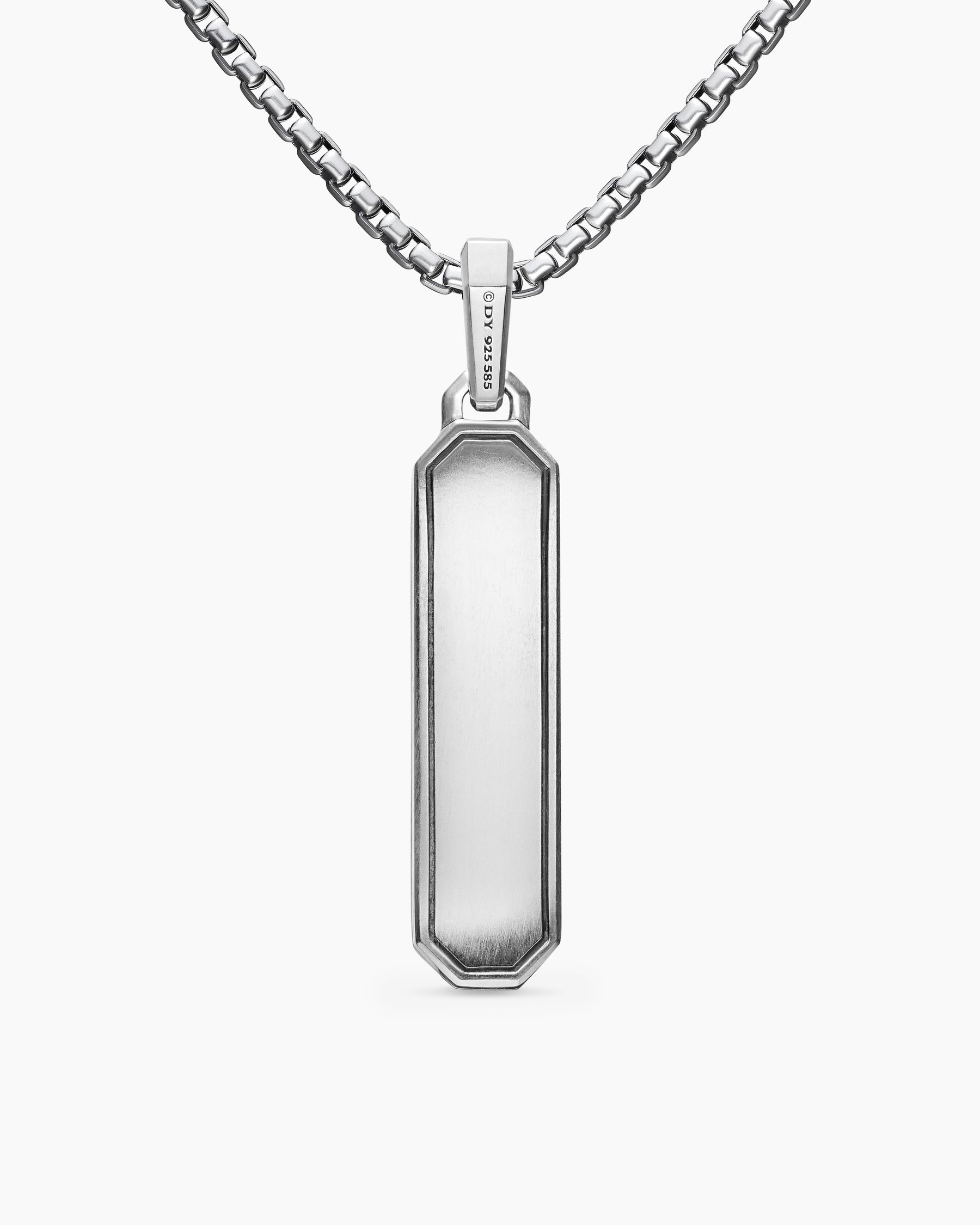Loyalty Amulet in Sterling Silver with 14K Yellow Gold, 35mm