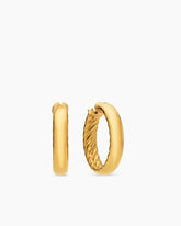 DY Mercer® Hoop Earrings in 18K Yellow Gold, 25.4mm