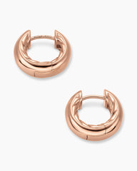 DY Mercer® Micro Hoop Earrings in 18K Rose Gold, 13.4mm