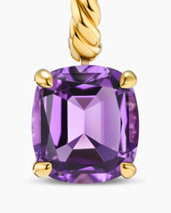 Marbella Drop Earrings in 18K Yellow Gold with Amethyst, 11mm