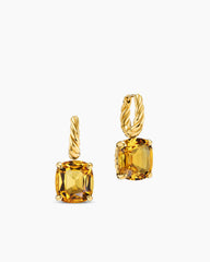 Marbella Drop Earrings in 18K Yellow Gold with Citrine, 11mm