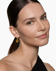 Marbella Drop Earrings in 18K Yellow Gold with Citrine, 11mm