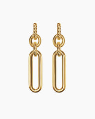 Lexington Double Link Drop Earrings in 18K Yellow Gold, 53mm