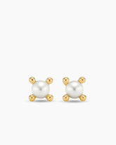 Petite Modern Renaissance® Pearl Stud Earrings in 18K Yellow Gold, 5.5mm