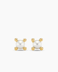 Petite Modern Renaissance® Pearl Stud Earrings in 18K Yellow Gold, 5.5mm