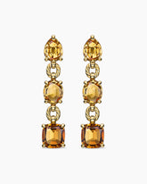Marbella Drop Earrings in 18K Yellow Gold with Citrine and Madeira Citrine, 51mm