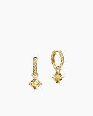 Micro Chatelaine® Drop Earrings in 18K Yellow Gold with Champagne Citrine, 5mm