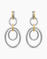 DY Mercer® Mobile Drop Earrings in Sterling Silver with 18K Yellow Gold, 65.7mm