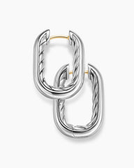 DY Madison® Smooth Hoop Earrings in Sterling Silver, 24.3mm