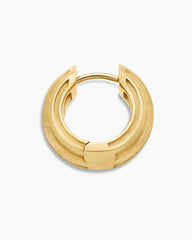 Streamline® Hoop Earring in 18K Yellow Gold, 14mm