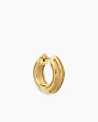 Streamline® Hoop Earring in 18K Yellow Gold, 14mm