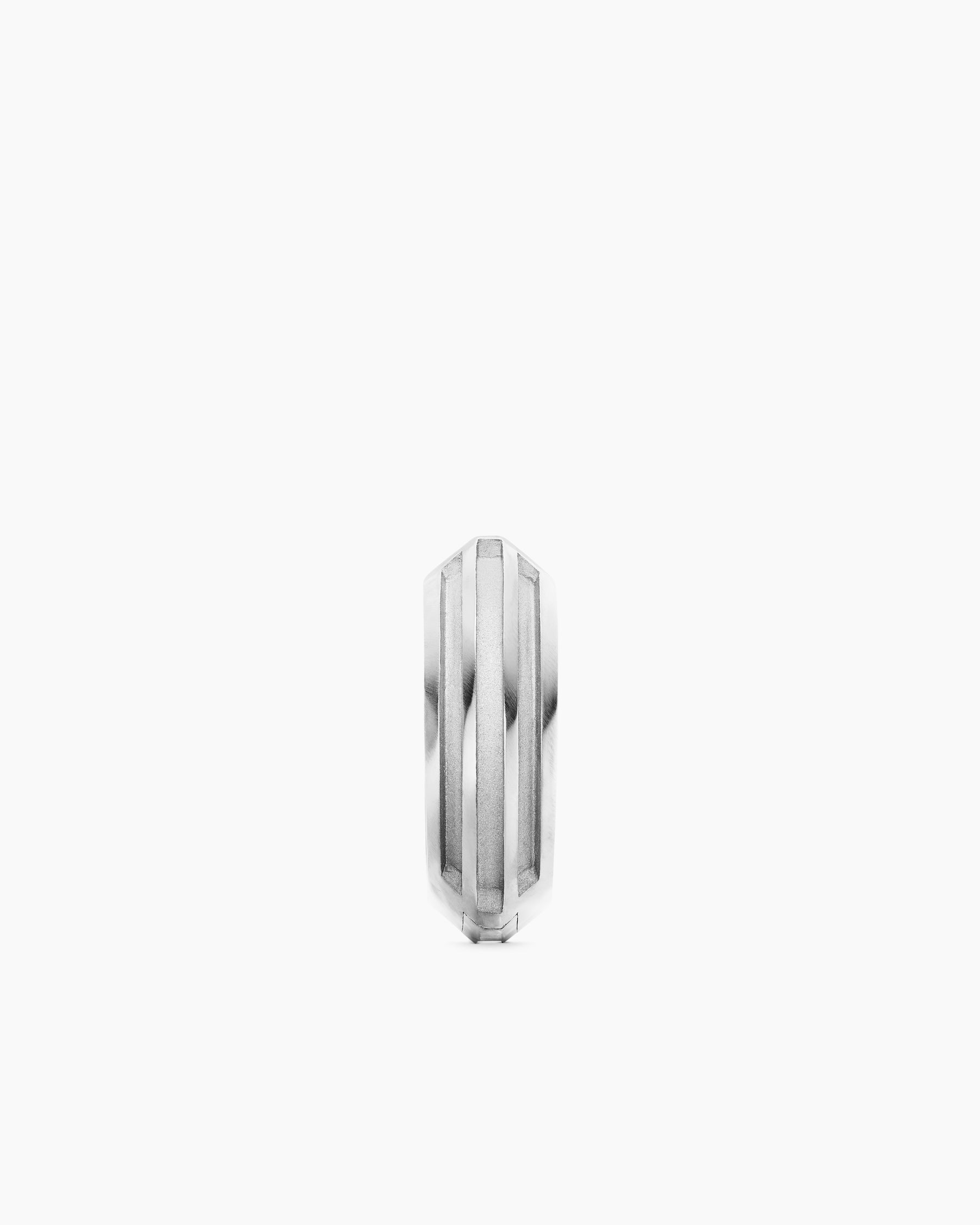 Streamline® Hoop Earring in Sterling Silver, 14mm