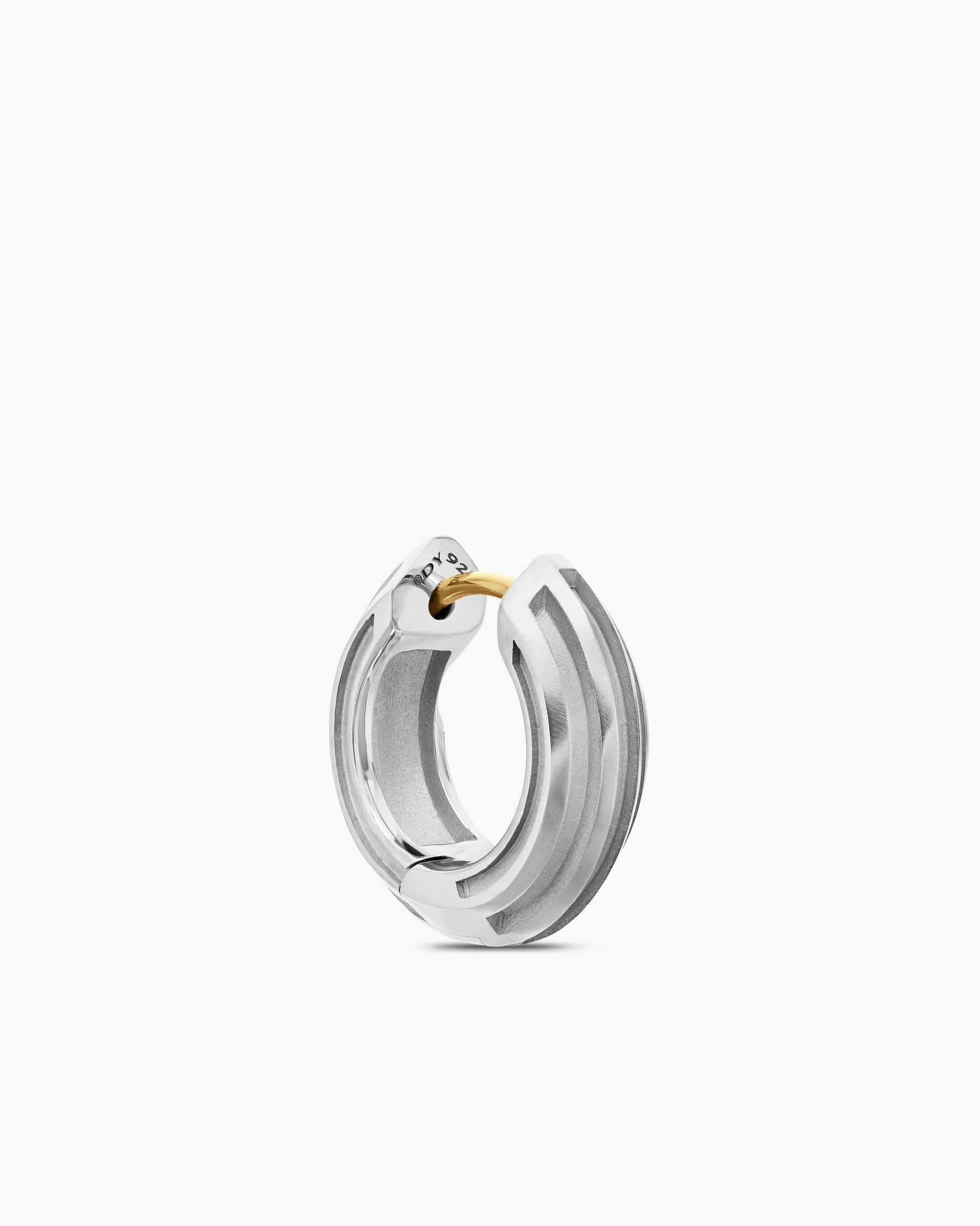 Streamline® Hoop Earring in Sterling Silver, 14mm