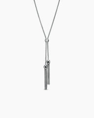 Renaissance® Tassel Necklace in Sterling Silver with Diamonds