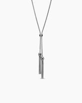 Renaissance® Tassel Necklace in Sterling Silver with Diamonds