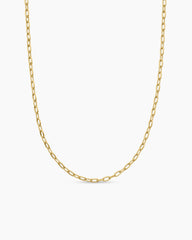 DY Madison® Chain Necklace in 18K Yellow Gold, 3mm