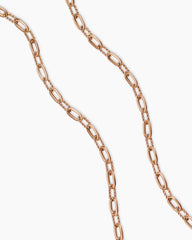 DY Madison® Chain Necklace in 18K Rose Gold, 3mm