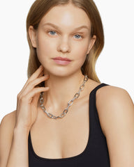 DY Madison® Chain Necklace in Sterling Silver, 11mm