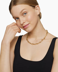 DY Madison® Chain Necklace in 18K Yellow Gold, 8.5mm