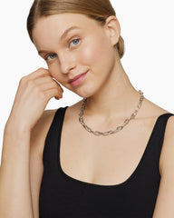 DY Madison® Chain Necklace in Sterling Silver, 8.5mm