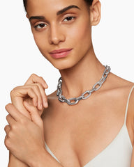 DY Madison® Chain Necklace in Sterling Silver, 13.5mm