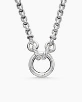 Smooth Amulet Vehicle Box Chain Necklace in Sterling Silver, 3.6mm