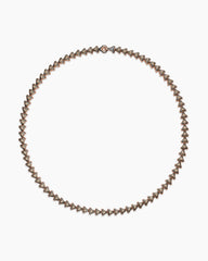 Armory® Necklace in 18K Rose Gold with Cognac Diamonds, 9.5mm