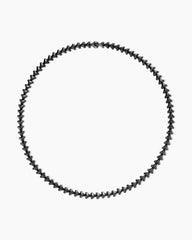 Armory® Necklace in Black Titanium, 9.5mm