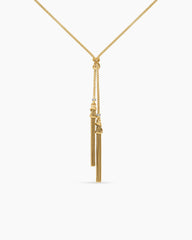 Helena Tassel Necklace in 18K Yellow Gold with Diamonds