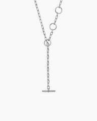 DY Madison® Three Ring Chain Necklace in Sterling Silver, 3mm