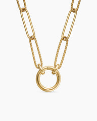 DY Madison® Elongated Chain Necklace in 18K Yellow Gold, 5mm