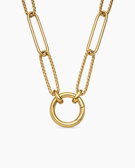 DY Madison® Elongated Chain Necklace in 18K Yellow Gold, 5mm