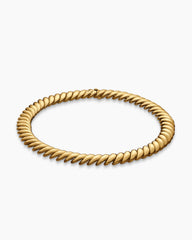 Sculpted Cable Necklace in 18K Yellow Gold, 14mm