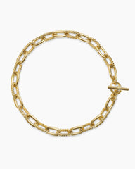 DY Madison® Toggle Necklace in 18K Yellow Gold, 13.5mm