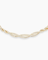Wisteria® Necklace in 18K Yellow Gold with Diamonds, 6mm