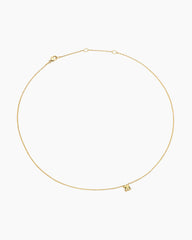 Micro Chatelaine® Pendant Necklace in 18K Yellow Gold with Champagne Citrine, 5mm